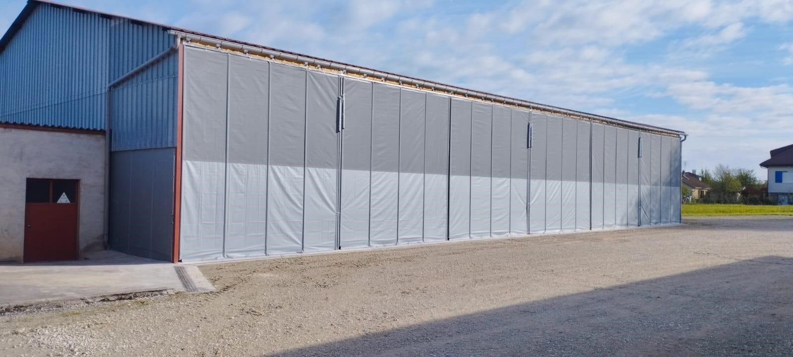 rideau sur rail ouvert fermé (1)